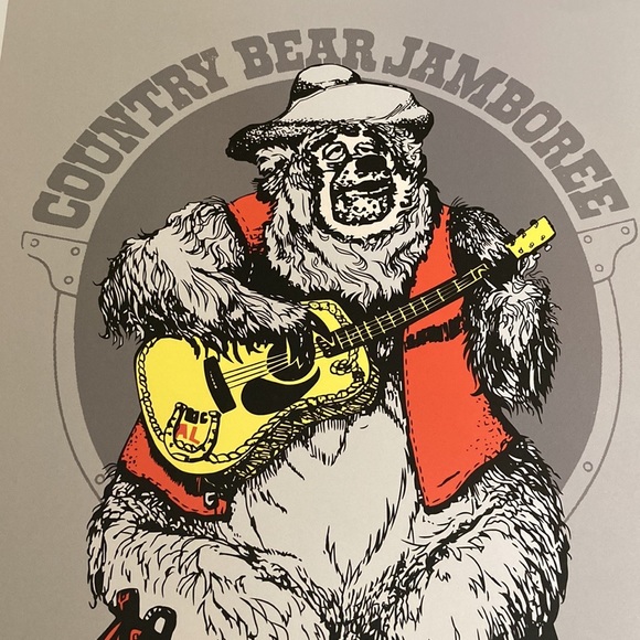 Disney Big Al County Bear Jamboree poster - Picture 4 of 8